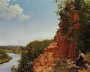 Alexey Tyranov, View of the River Tosno